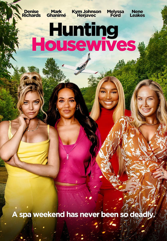 Hunting Housewives (2024) DVD with Denise Richards, Nene Leakes in a DVD CASE/COVER ART $11.25