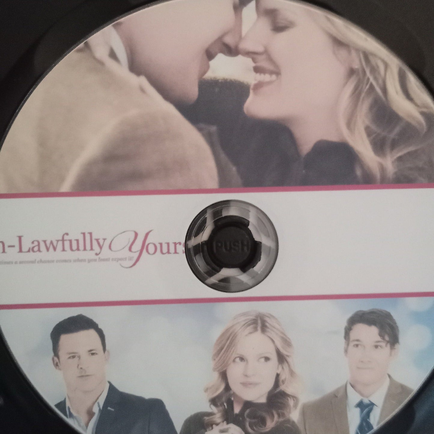 In-Lawfully Yours (2016) DVD with Marilu Henner & Corbin Bernsen in a DVD CASE with COVER ART