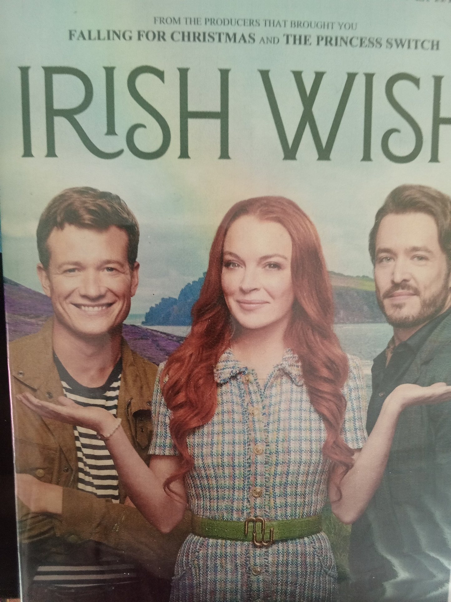 Irish Wish (2024) DVD with Lyndsy Lohan in a DVD case ***SALE