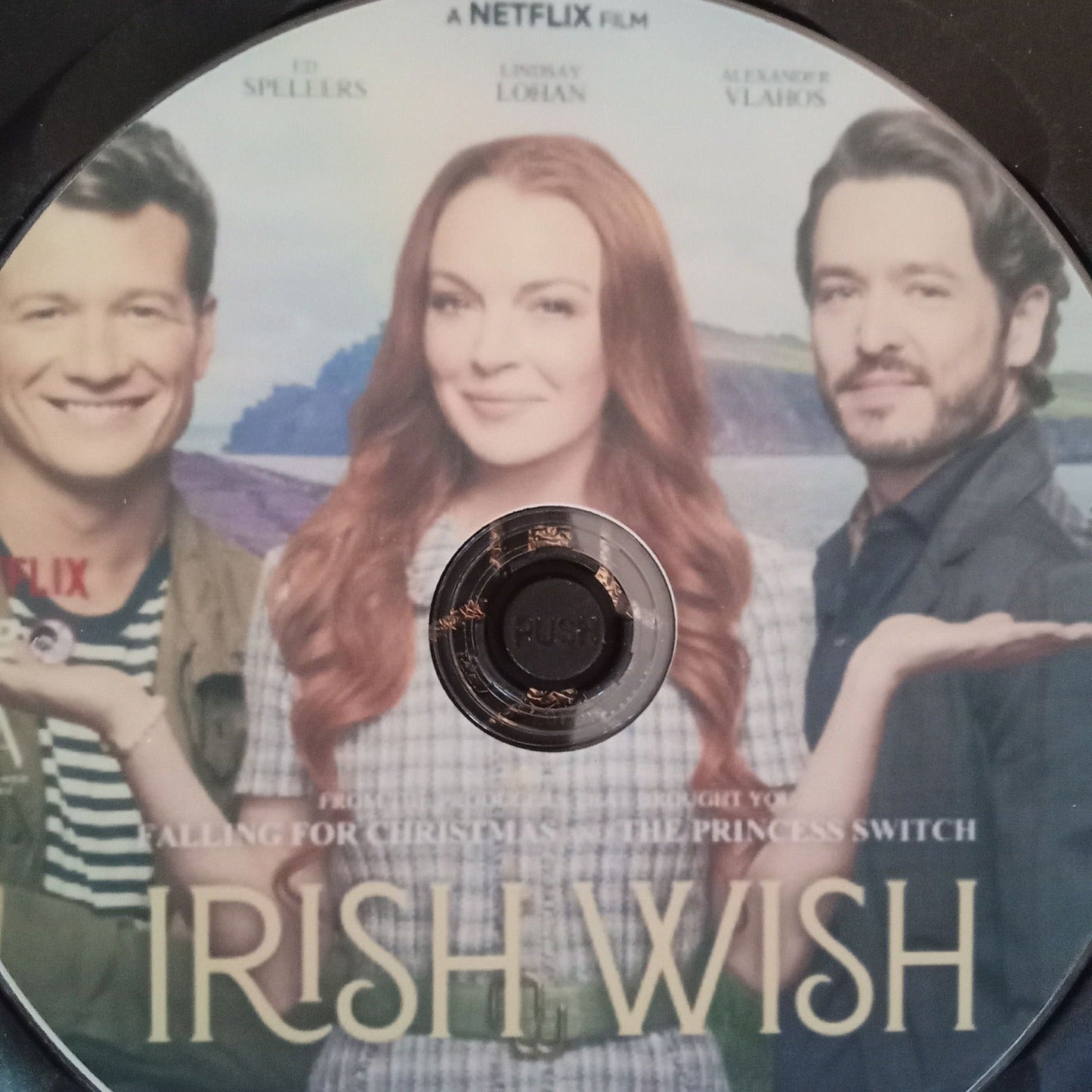 Irish Wish (2024) DVD with Lyndsy Lohan in a DVD case ***SALE