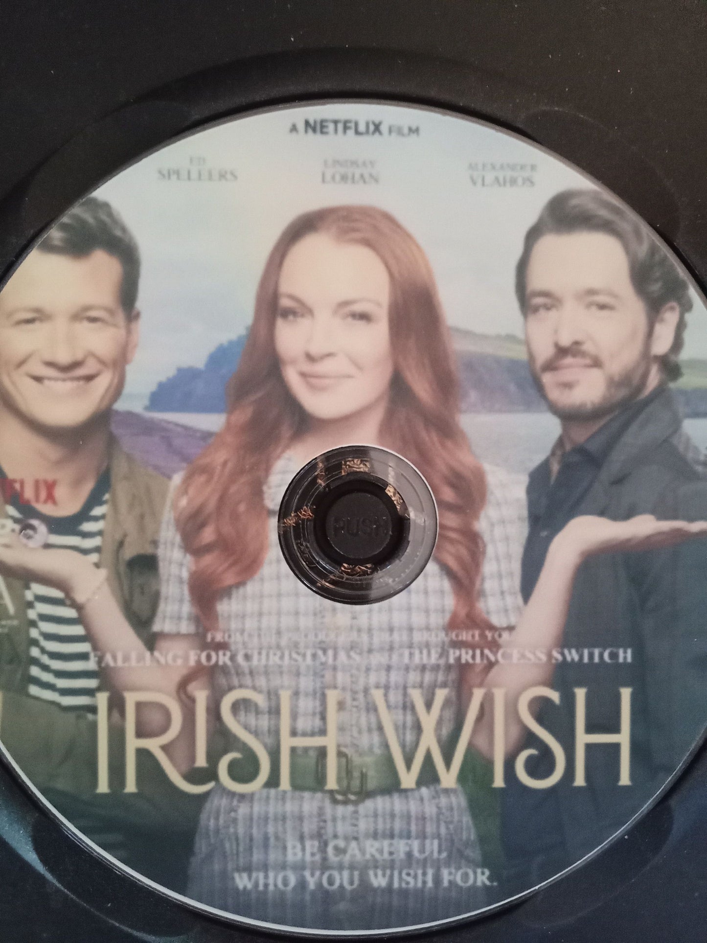 Irish Wish (2024) DVD with Lindsay Lohan