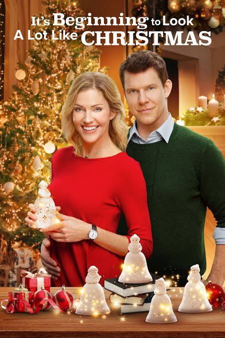 It's Beginning to Look alot Like Christmas (2019) DVD with Tricia Helfer & Eric Mabius