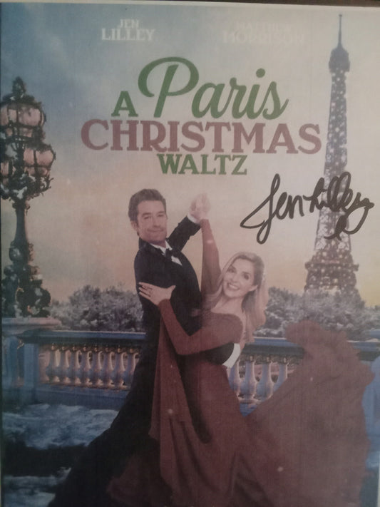 Jen Lilley Personally Autographed DVD A PARIS CHRISTMAS WALTZ