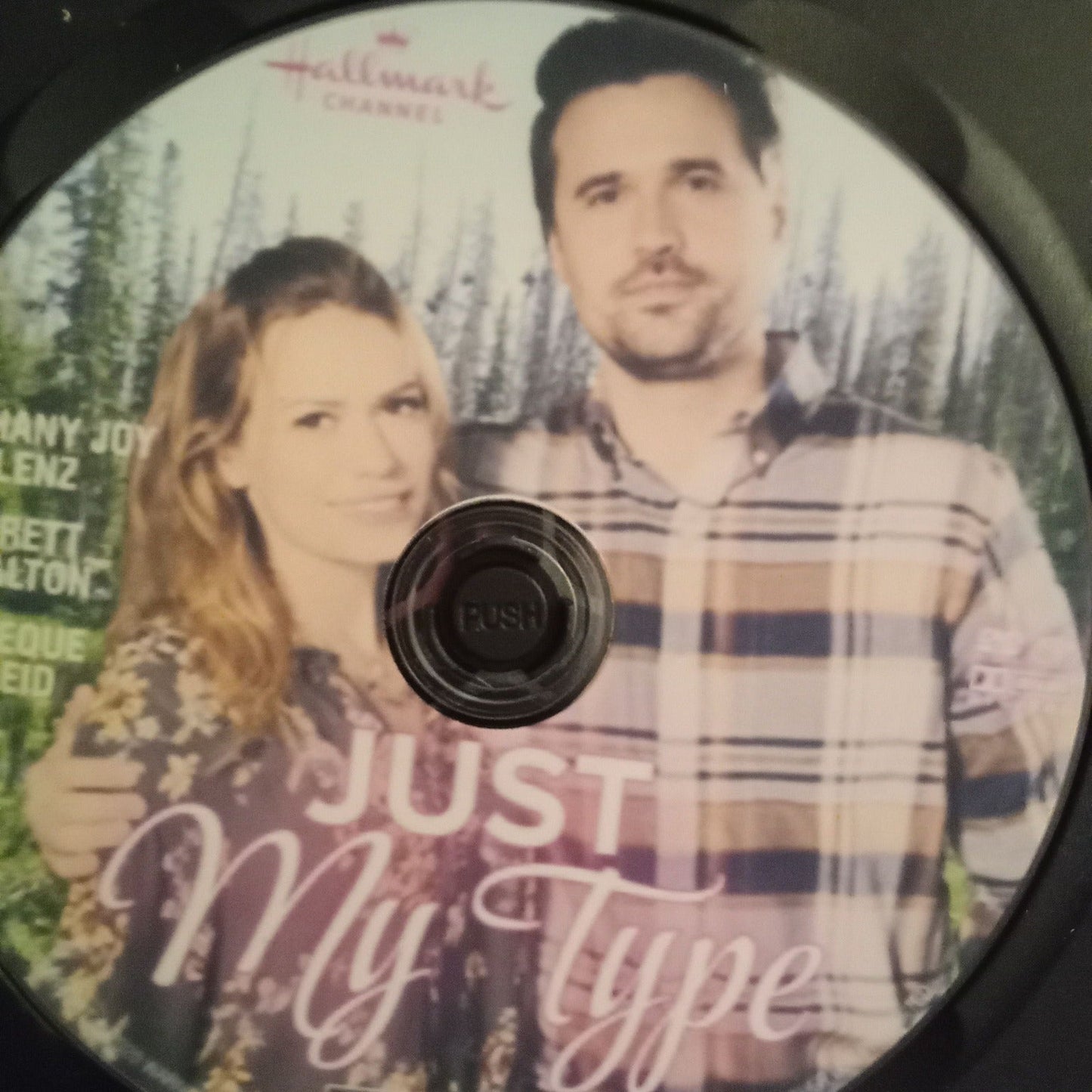 Just My Type (2020) DVD with Bethany Joy Lenz &  Brett Dalton in a DVD Case with cover art