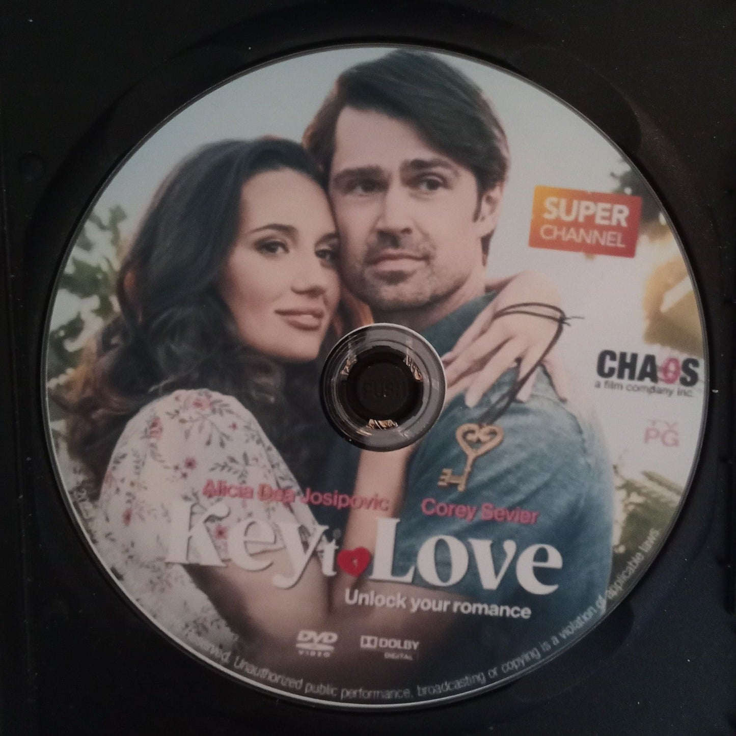 Key to Love aka Mystery By the Book (2024) DVD with Corey Sevier in a DVD case