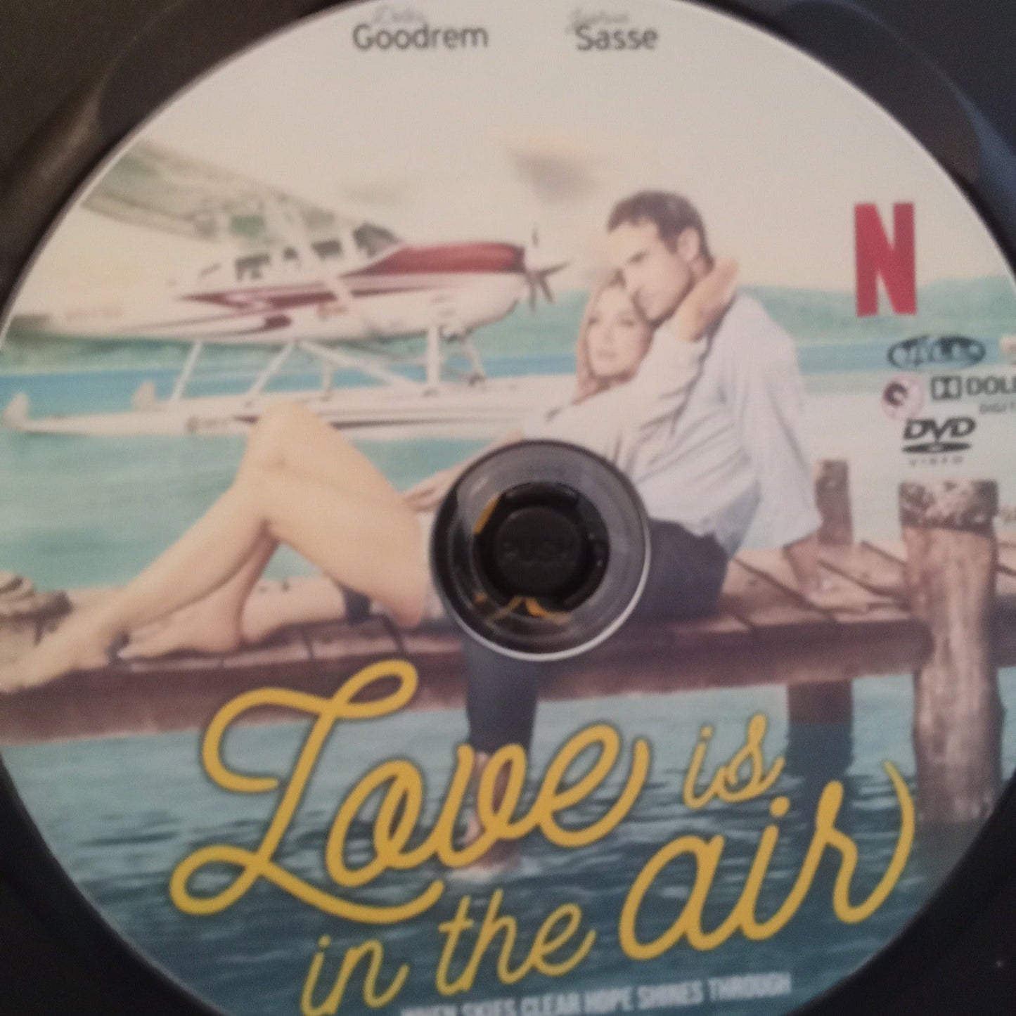 Love Is In the Air (2023) DVD with Delta Goodrem in a DVD Case with the Cover Art