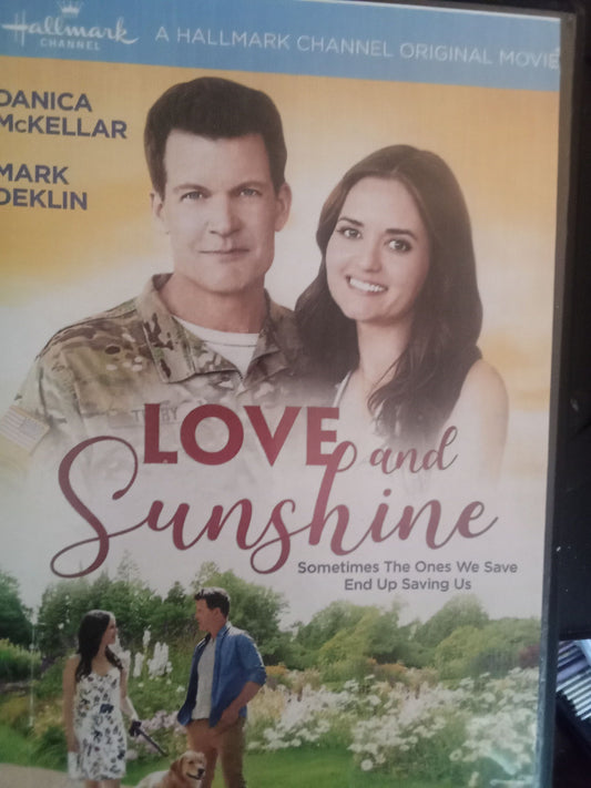 Love and Sunshine (2019) DVD with Danica McKellar in a DVD Case with the cover art ***SALE***