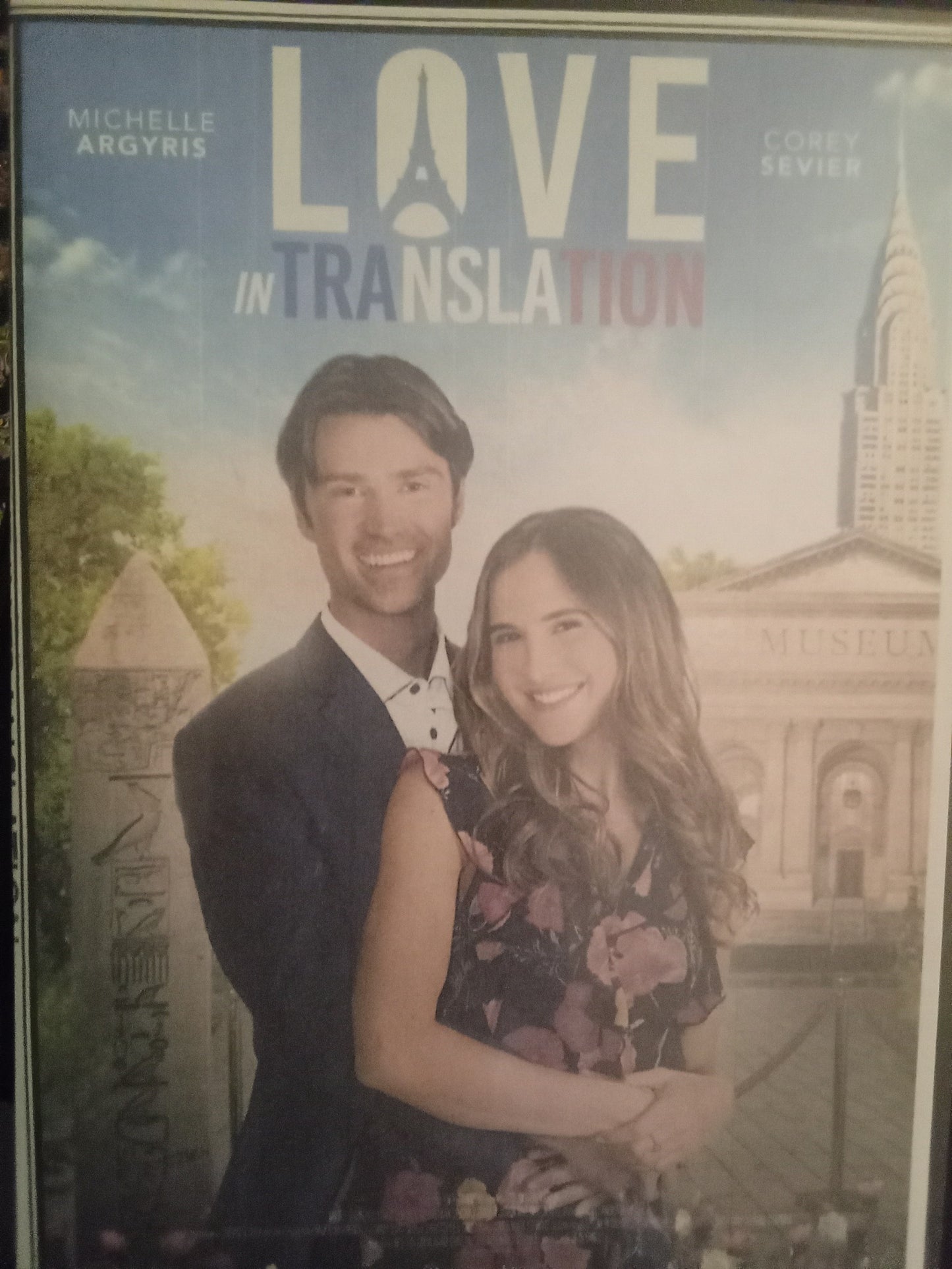Love in Translation (2021) DVD with Corey Sevier in a DVD CASE with the COVER ART