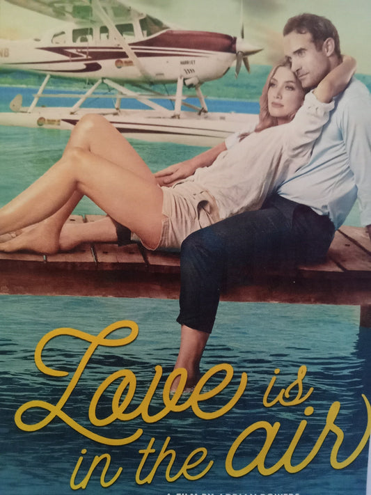 Love Is In the Air (2023) DVD with Delta Goodrem in a DVD Case with the Cover Art