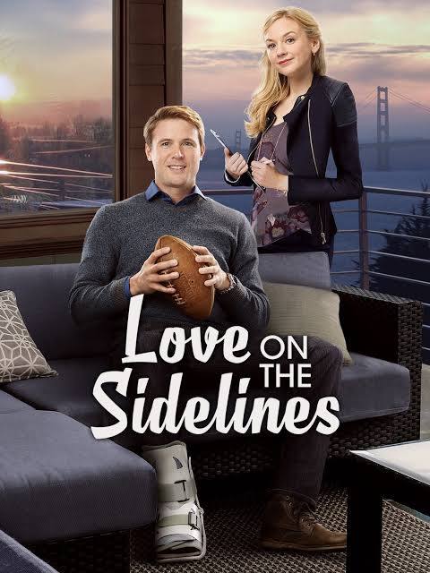 Love on the Sidelines (2015) DVD with John Reardon in a DVD case with the cover art