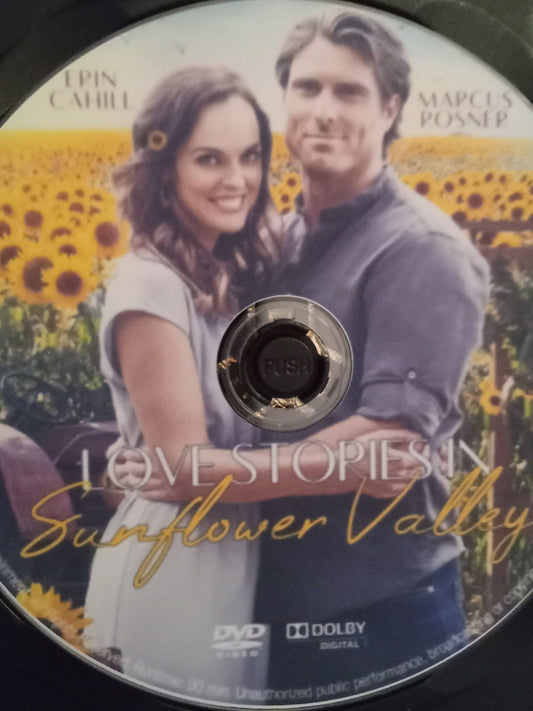 Love Stories in Sunflower Valley (2021) DVD with Erin Cahill & Marcus Rosner