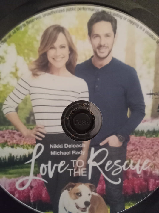 Love to the Rescue (2019) DVD with Nikki DeLoach & Michael Rady