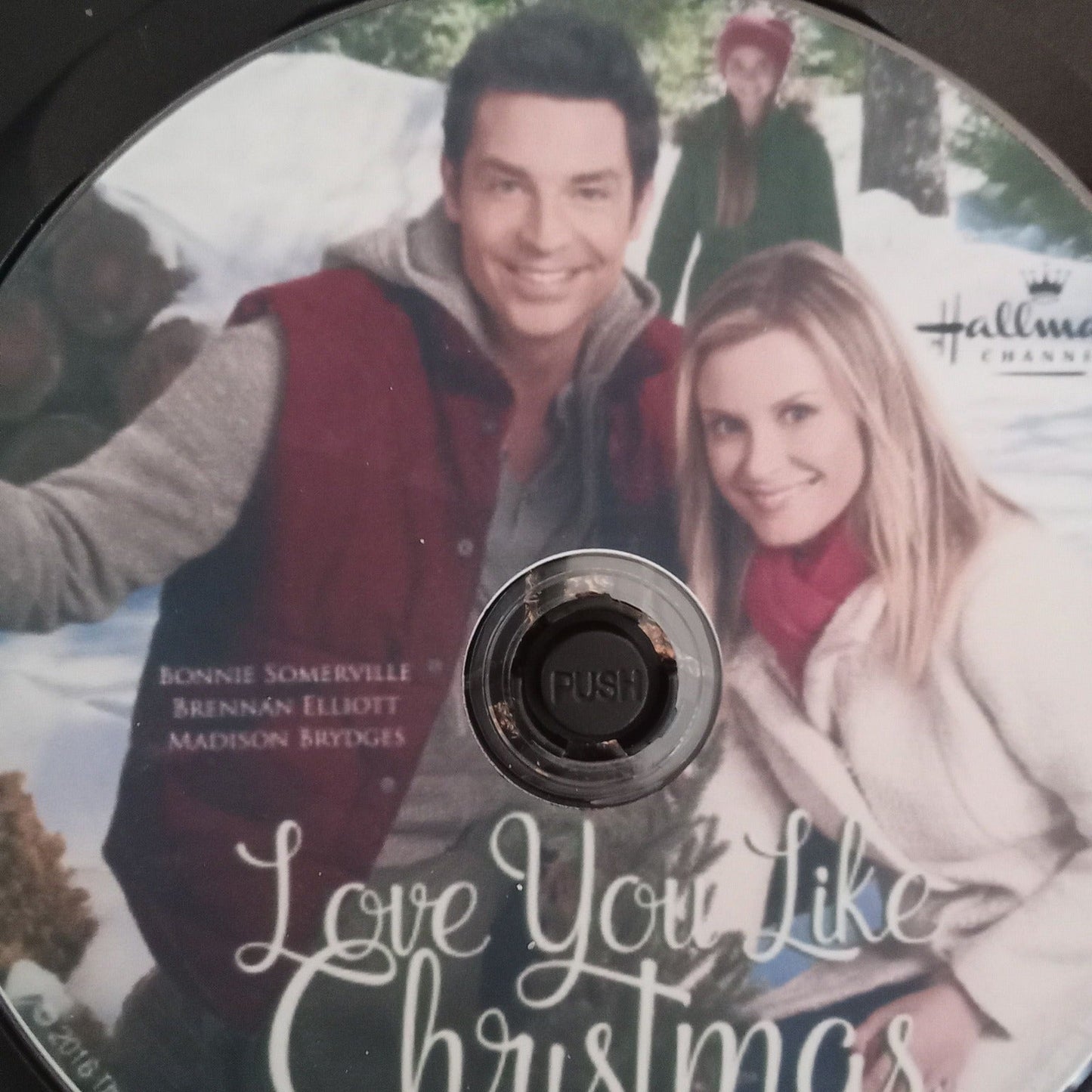 Love you Like Christmas (2016) DVD with Bonnie Somerville & Brennan Elliot