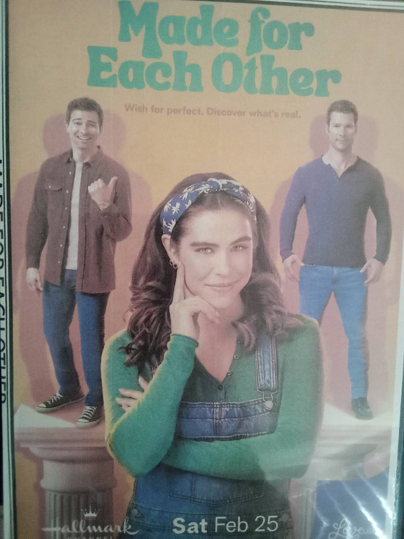 Made For Each Other (2023) DVD with Aaron O'Connell in a DVD CASE with COVER ART