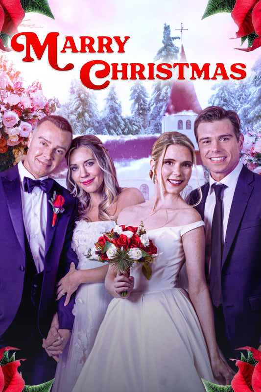 Marry Christmas (2024) DVD with Samantha Cope & Joey Lawrence ***HERE***NEW**