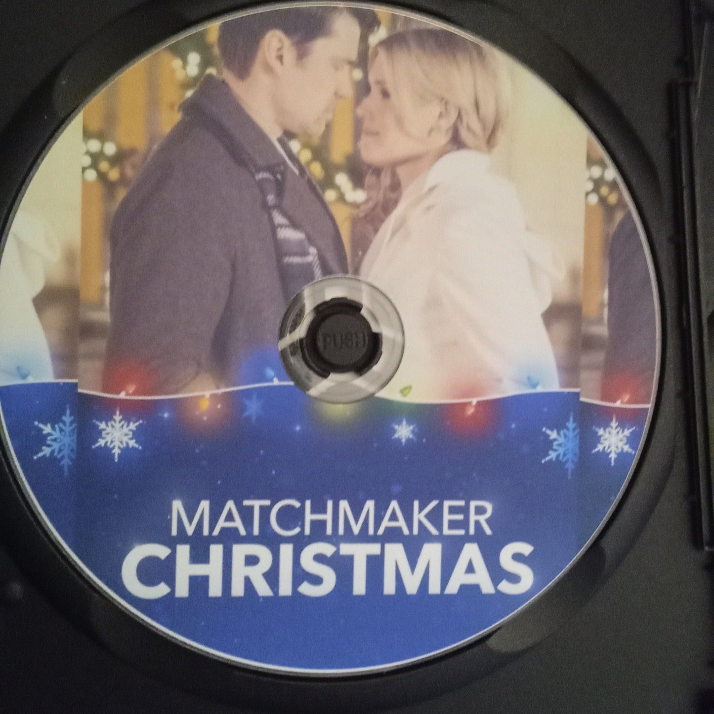 Matchmaker Christmas (2019) with Emily Rose & Corey Sevier in a DVD CASE with COVER ART