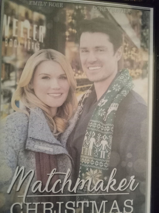 Matchmaker Christmas (2019) with Emily Rose & Corey Sevier in a DVD CASE with COVER ART