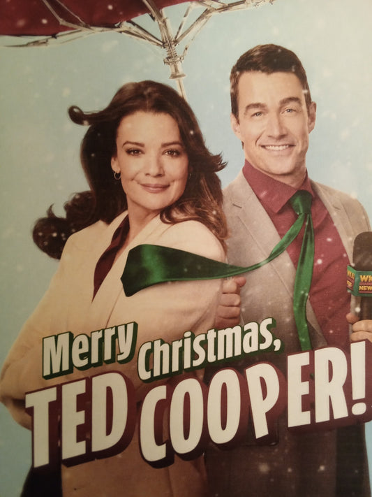 Merry Christmas, TED COOPER! (2025) DVD with Kimberley Sustad & Robert Buckley *my fav!!!