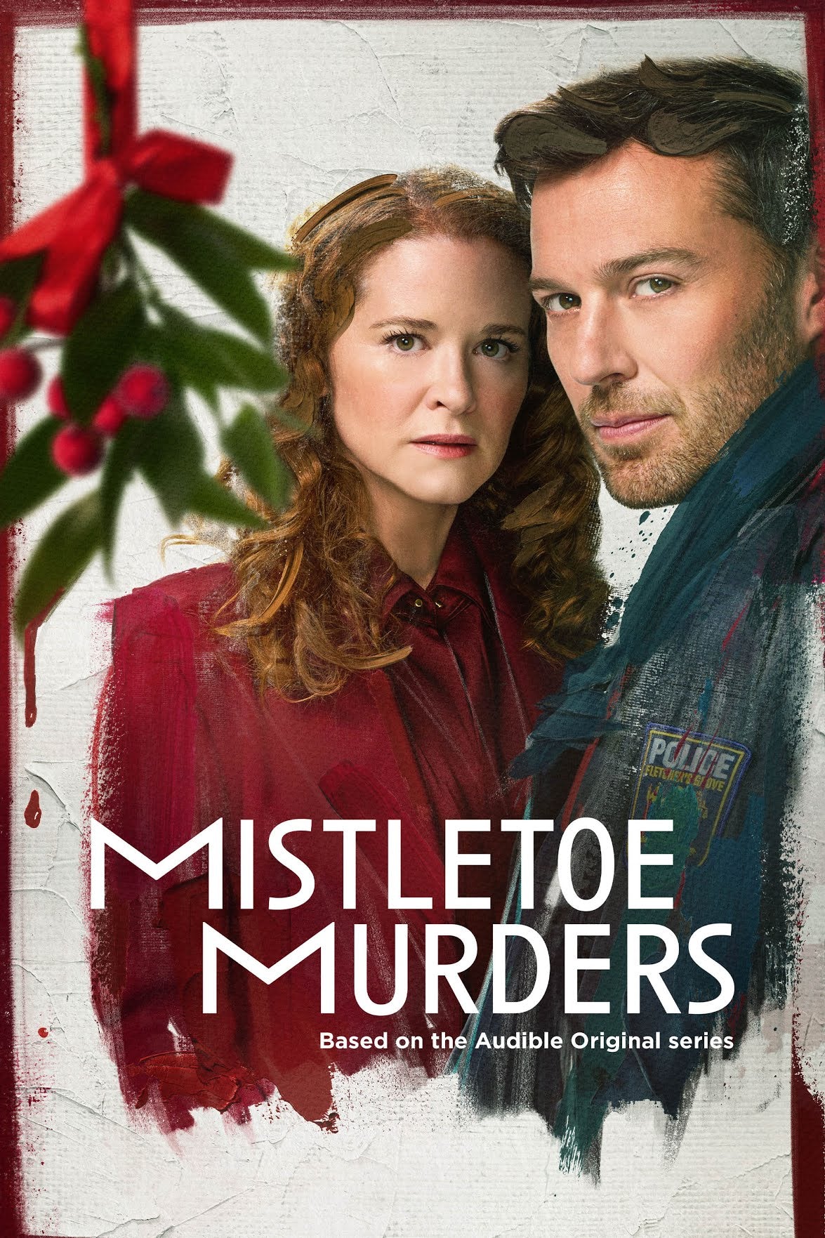 Mistletoe Murders Season 2 (2024) DVD with Sarah Drew and Peter Mooney in a DVD CASE with COVER ART