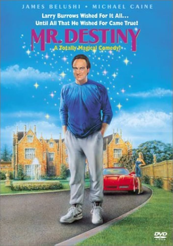 Mr Destiny (1990) DVD with Jim Belushi, Michael Caine, Linda Hamilton & Renee Russo