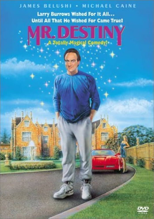 Mr Destiny (1990) DVD with Jim Belushi, Michael Caine, Linda Hamilton & Renee Russo