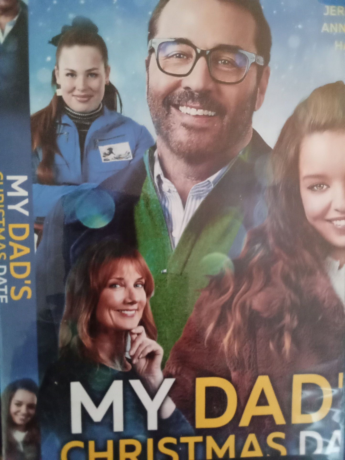 My Dad's Christmas Date (2020) DVD with Jeremy Piven in a DVD case with the cover art