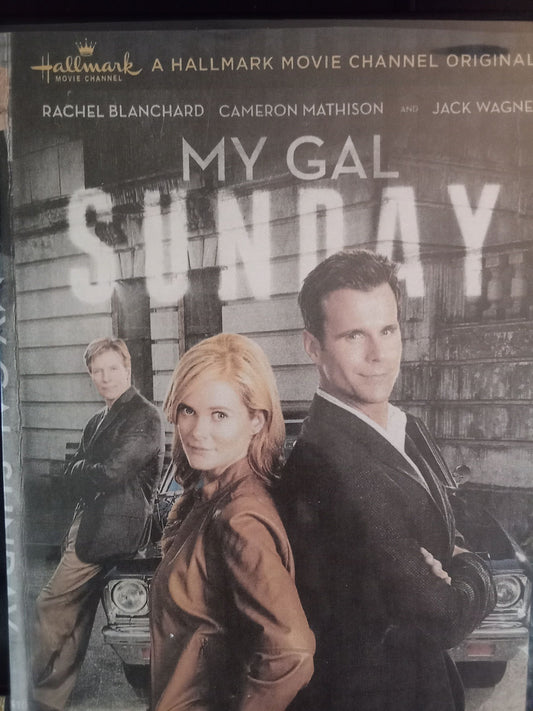 My Gal Sunday (2014) DVD with Rachel Blanchard, Cameron Mathison in a DVD CASE