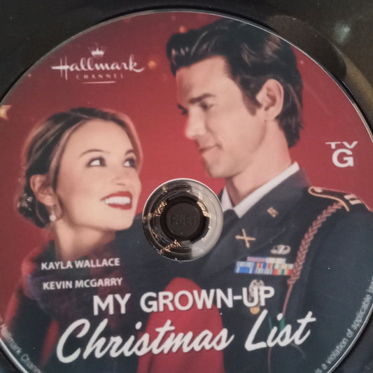 My Grown Up Christmas List (2022) DVD with Kevin McGarry