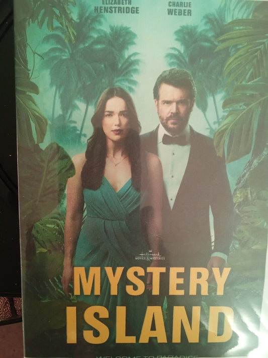 Mystery Island: Winner Takes All (2025) DVD with Elizabeth Henstridge in a DVD case with  cover art