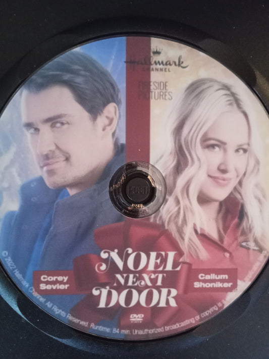 Noel Next Door (2022) DVD with Natalie Hall and my favorite Corey Sevier