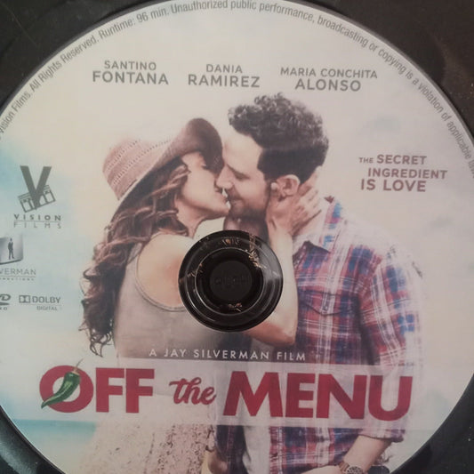 Off The Menu (2018) DVD with Maria Conchita Alonzo