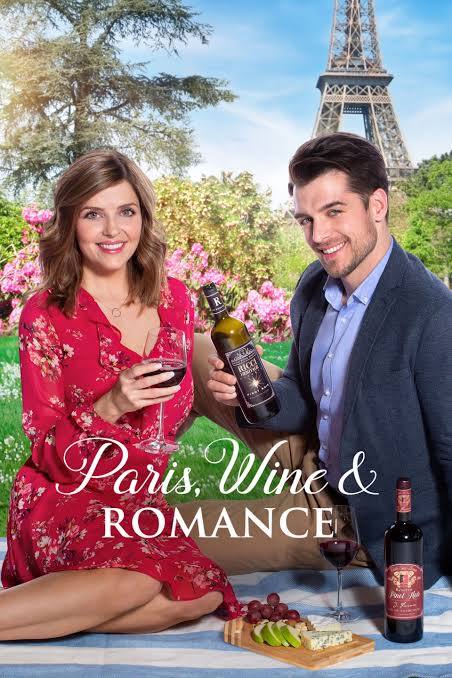 Paris, Wine & Romance (2019) DVD with Jen Lilley & Dan Jeannette in a DVD CASE with COVER ART $14.50