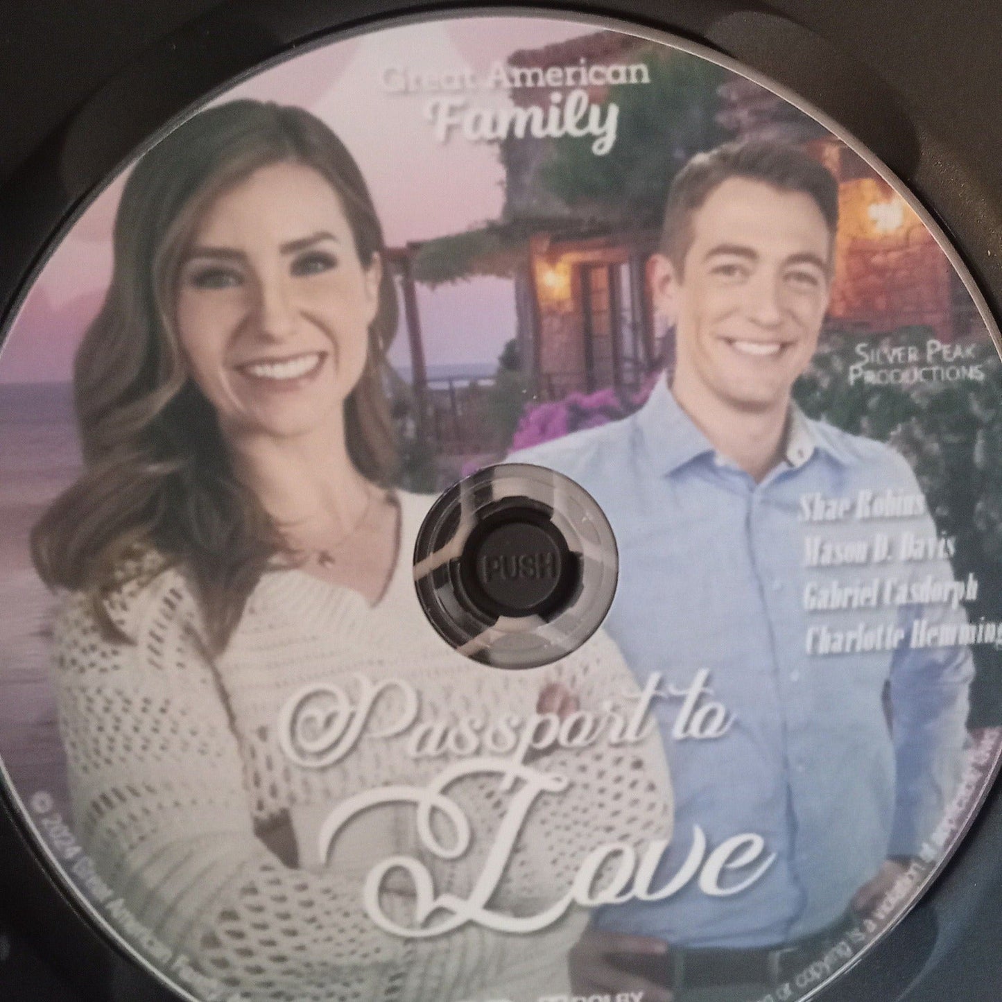 Passport to Love (2024) DVD with Shae Robins in a DVD Case with cover art