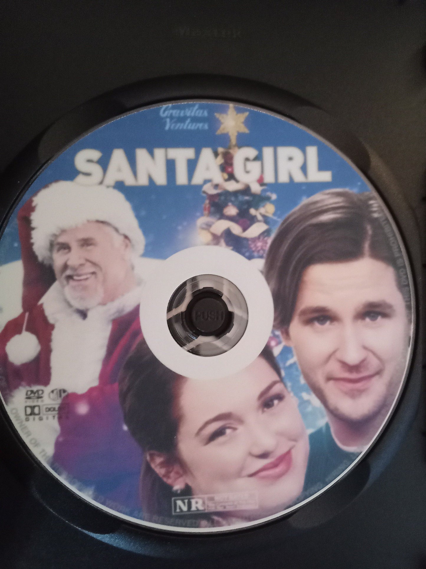 Santa Girl (2019) DVD with Jennifer Stone in a DVD Case with the artwork