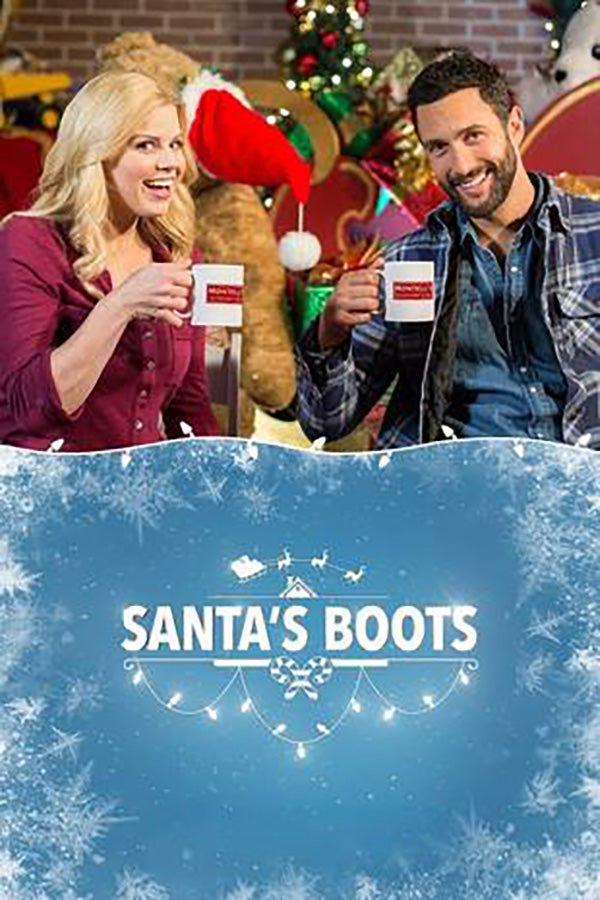 Santa's Boots (2018) DVD with Megan Hilty