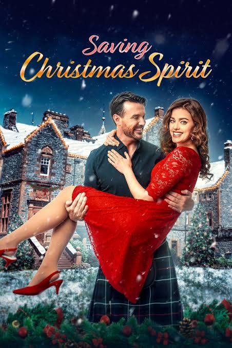 Saving Christmas Spirit (2022) DVD with Ashley Newbrough
