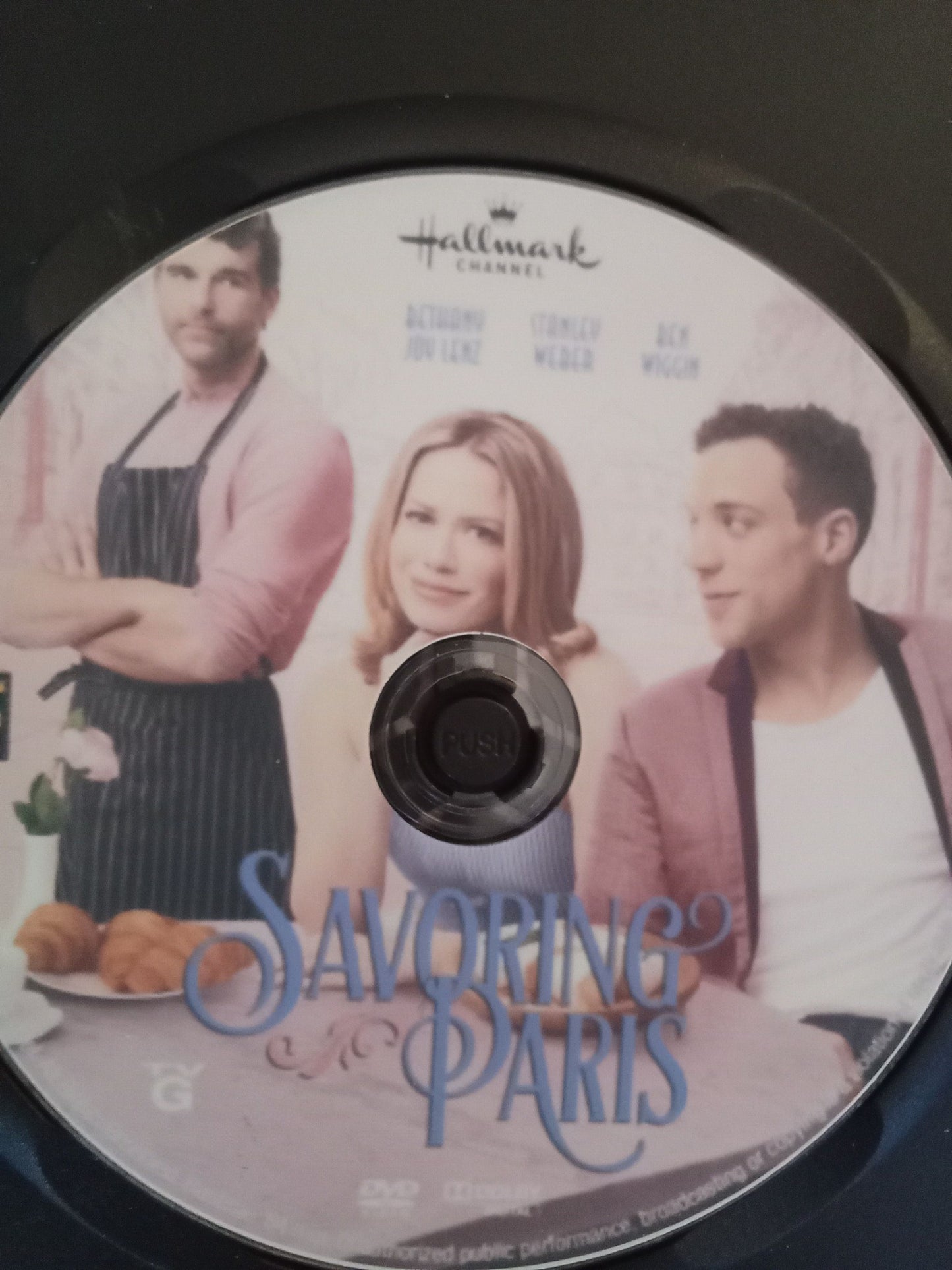 Savoring Paris (2024) DVD with Bethany Joy Lenz in a DVD Case with cover art SALE**$14.25