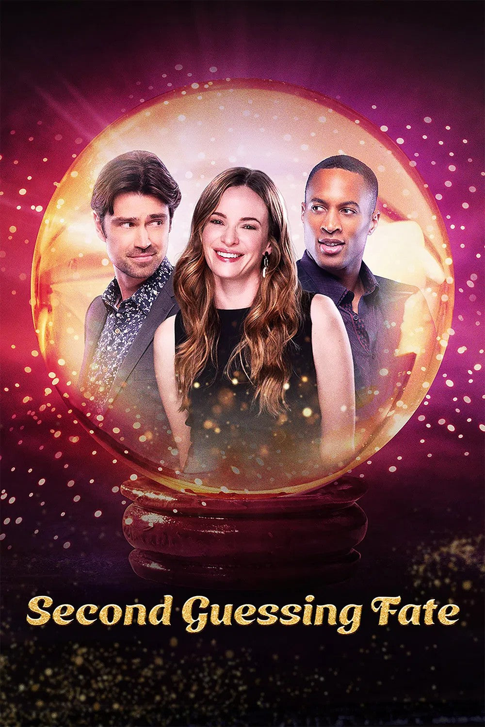 Second Guessing Fate (2025) DVD with Danielle Panabaker & Corey Sevier in a DVD CASE with COVER ART