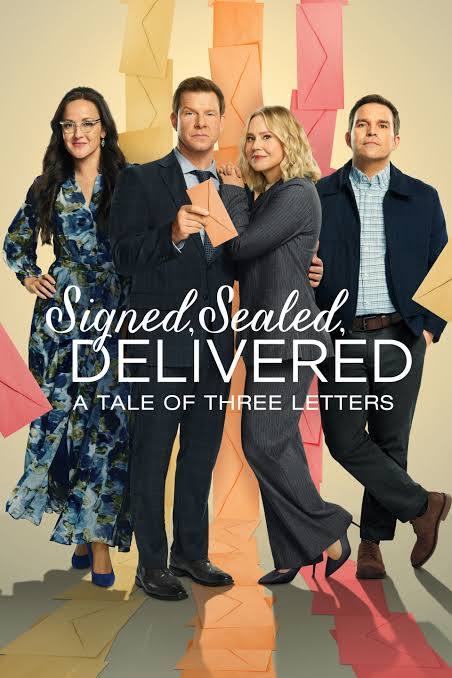 Sign, Sealed, Delivered Tale of Three Letters (2024) DVD with Eric Mabius