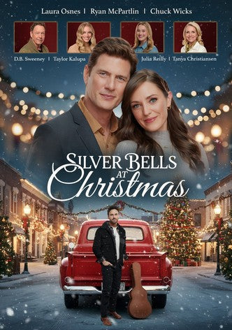 Silver Bells at Christmas (2026) DVD with Laura Osnes & Ryan McPartlin in a DVD CASE with COVER ART