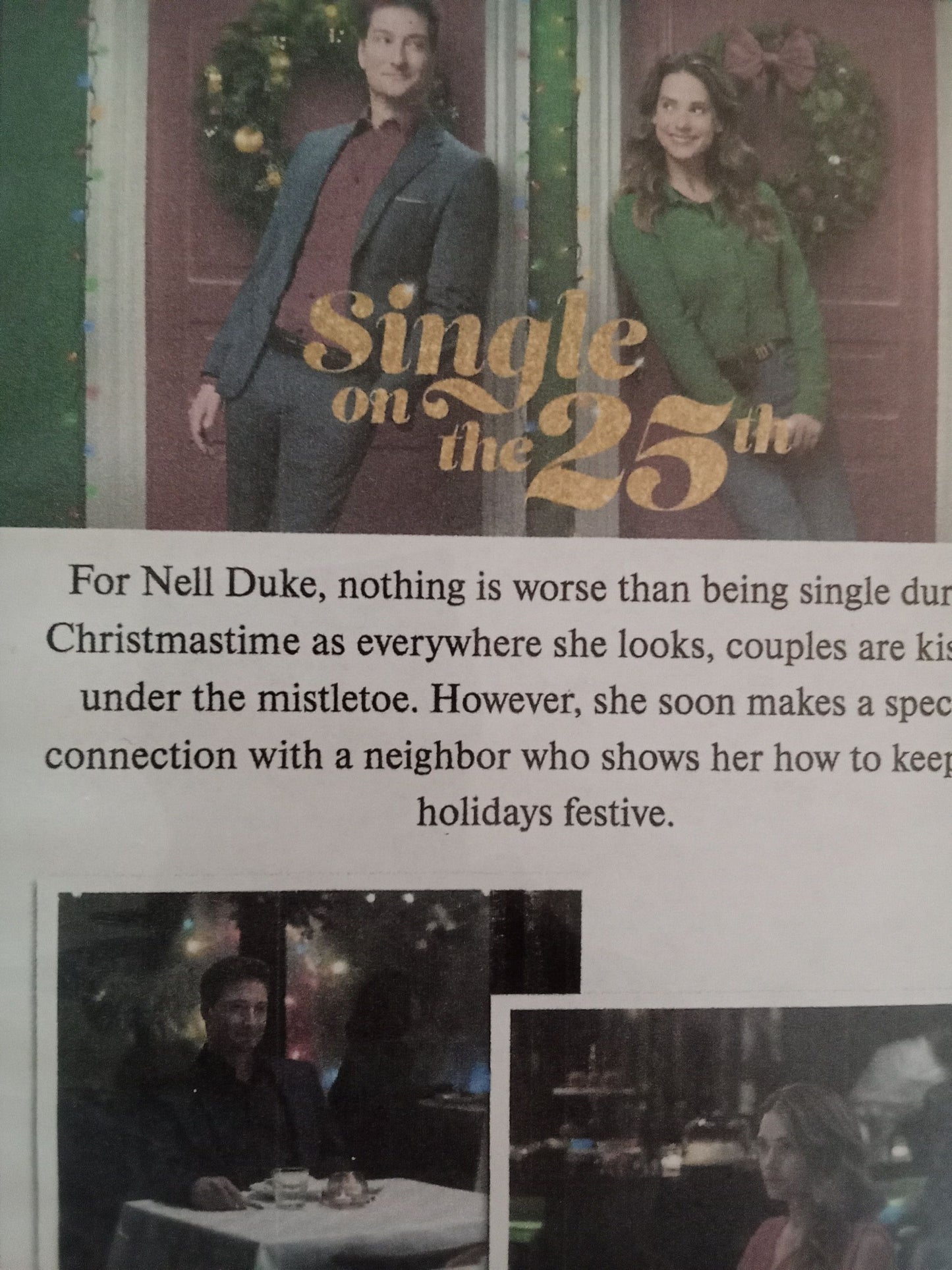 Single on the 25th (2025) DVD with Lyndsy Fonseca & Daniel Lissing in a DVD CASE with the COVER ART **SALE $14.75