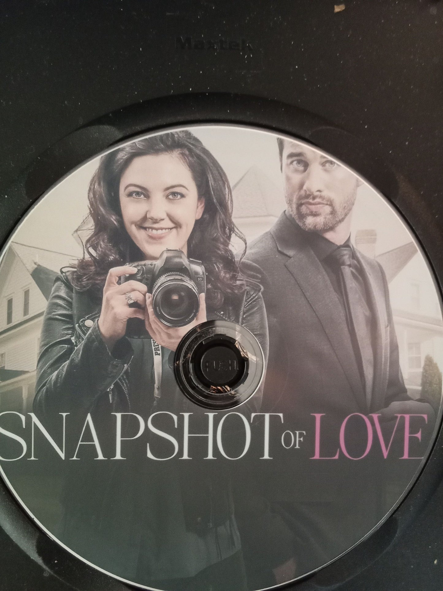 A Snapshot of Love (2022) DVD with Lexi Giavagnoli in a DVD Case with cover art