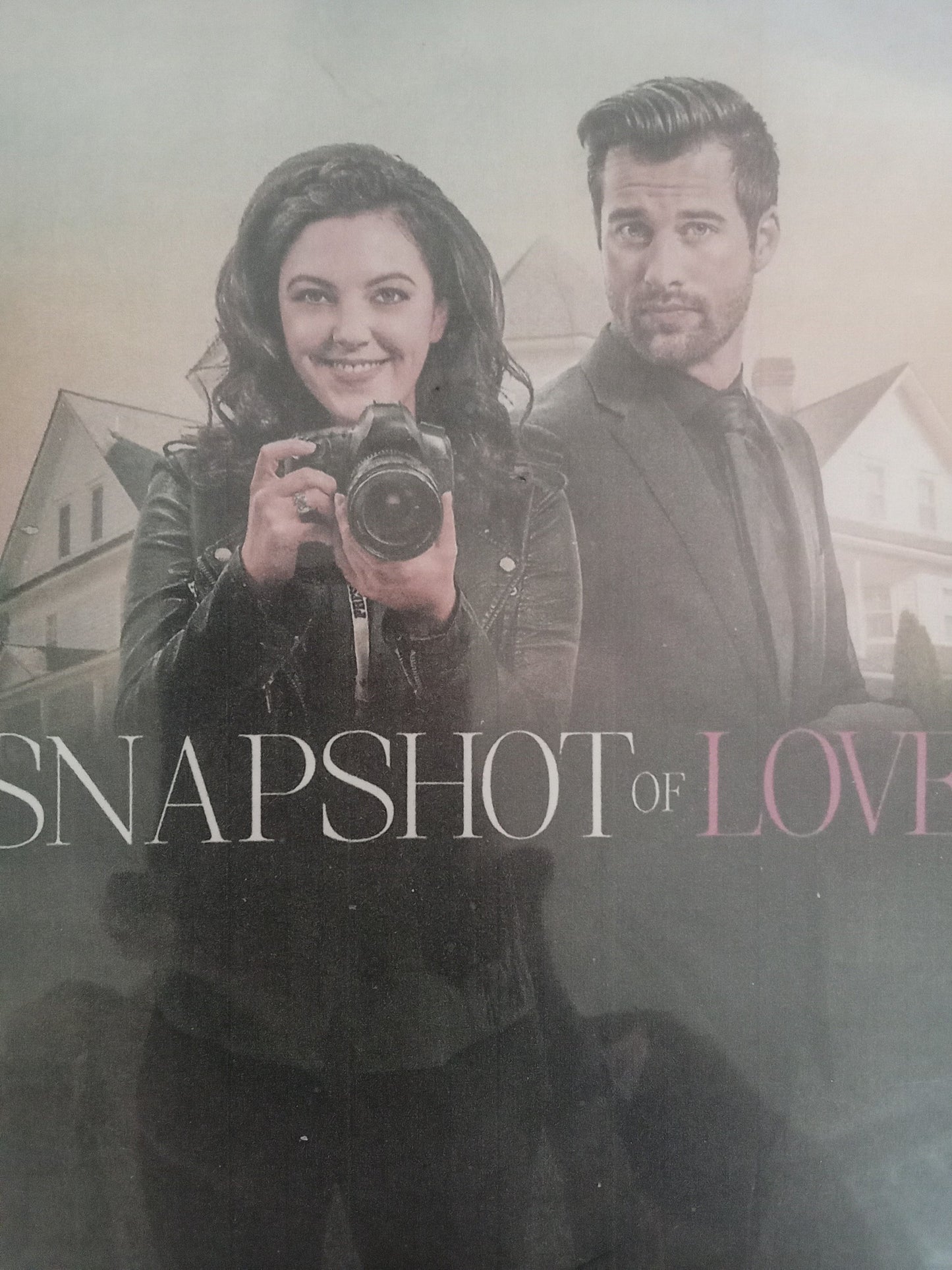 A Snapshot of Love (2022) DVD with Lexi Giavagnoli in a DVD Case with cover art