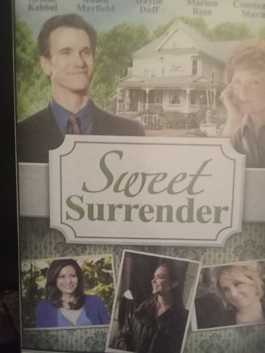 Sweet Surrender (2014) DVD with Arielle Kebbel, Haylie Duff & Adam Mayfield in a DVD case with cover art