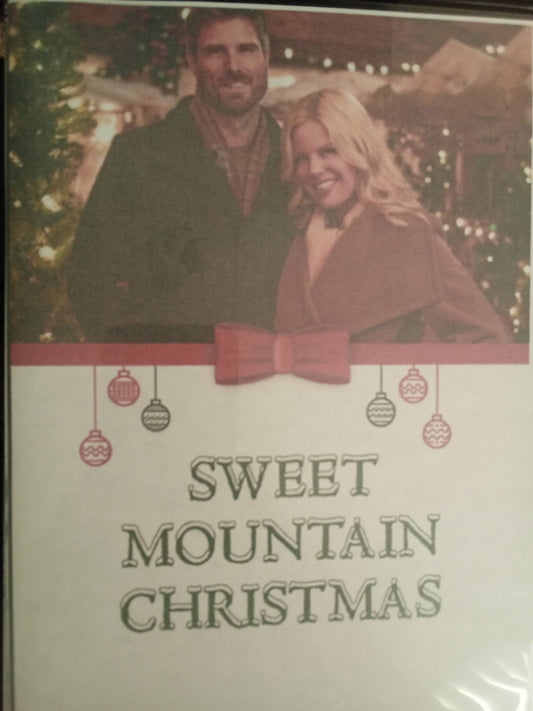 Sweet Mountain Christmas (2019) DVD with Megan Hilty & Marcus Rosner in a DVD CASE with COVER ART