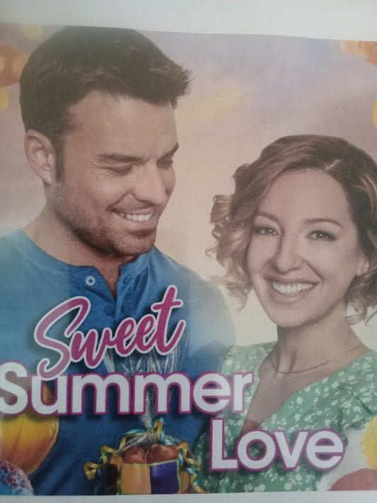 Sweet Summer Love (2024) DVD with Vanessa Lengies & Jesse Hutch in a DVD CASE with COVER ART