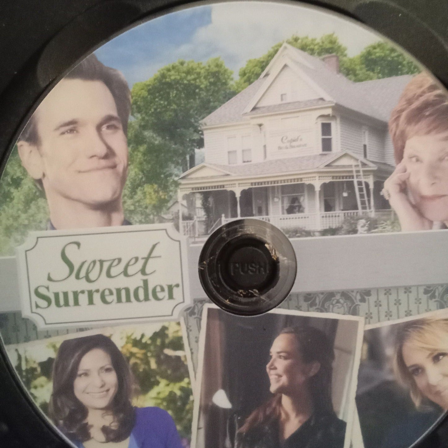 Sweet Surrender (2014) DVD with Arielle Kebbel, Haylie Duff & Adam Mayfield in a DVD case with cover art
