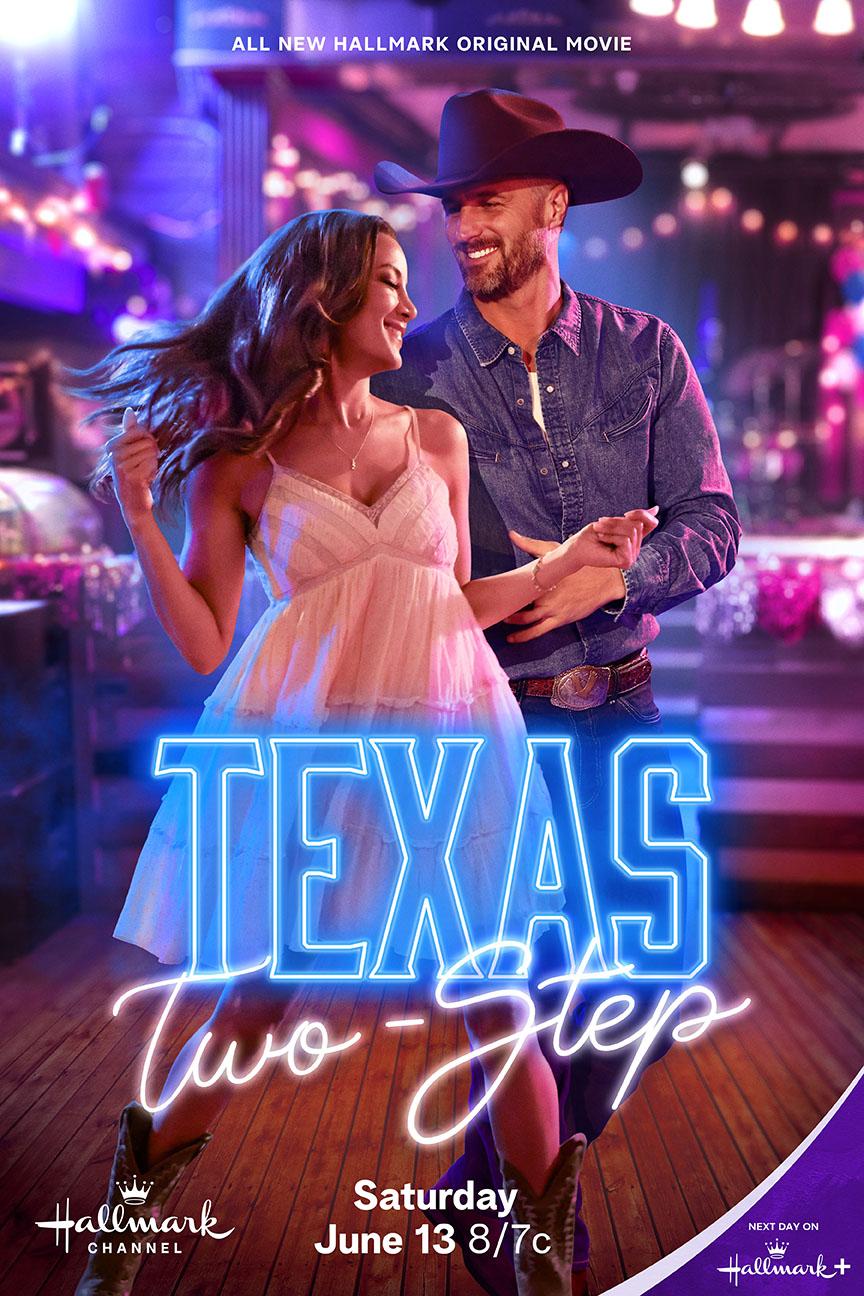 Texas 2 Steps (2026) DVD with Heather Hemmens & Brendan Penny in a DVD CASE with COVER ART
