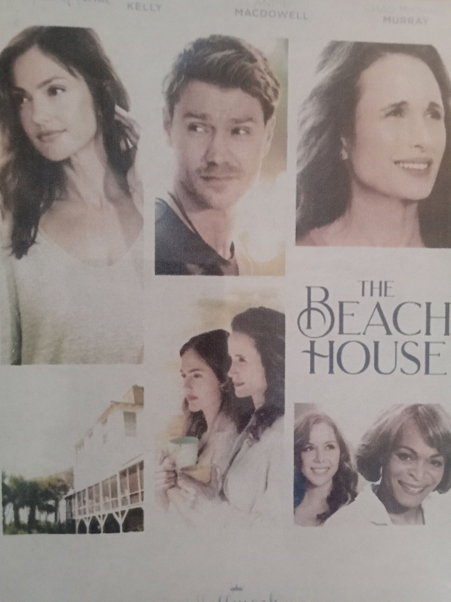 The Beach House (2018) DVD with Andie McDowell & Chad Michael Murray in a DVD case with cover art