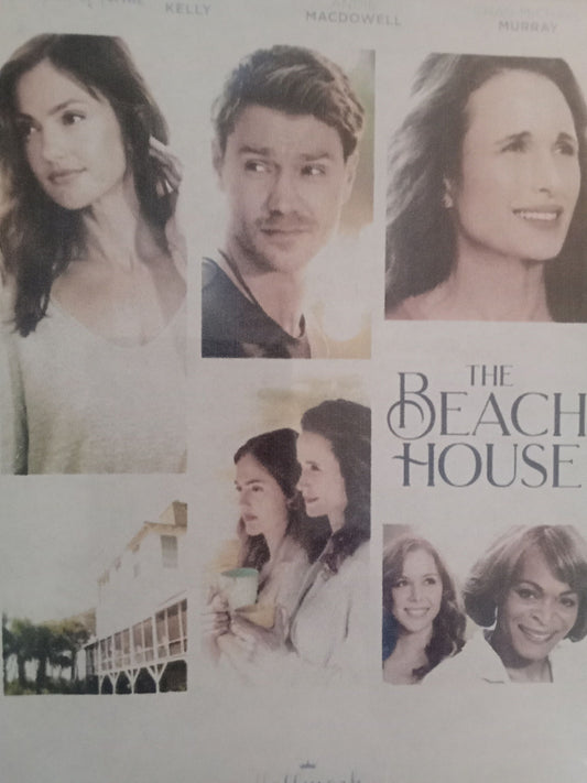 The Beach House (2018) DVD with Andie McDowell & Chad Michael Murray in a DVD case with cover art